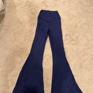 Navy Blue Women's Flared leggings Arie